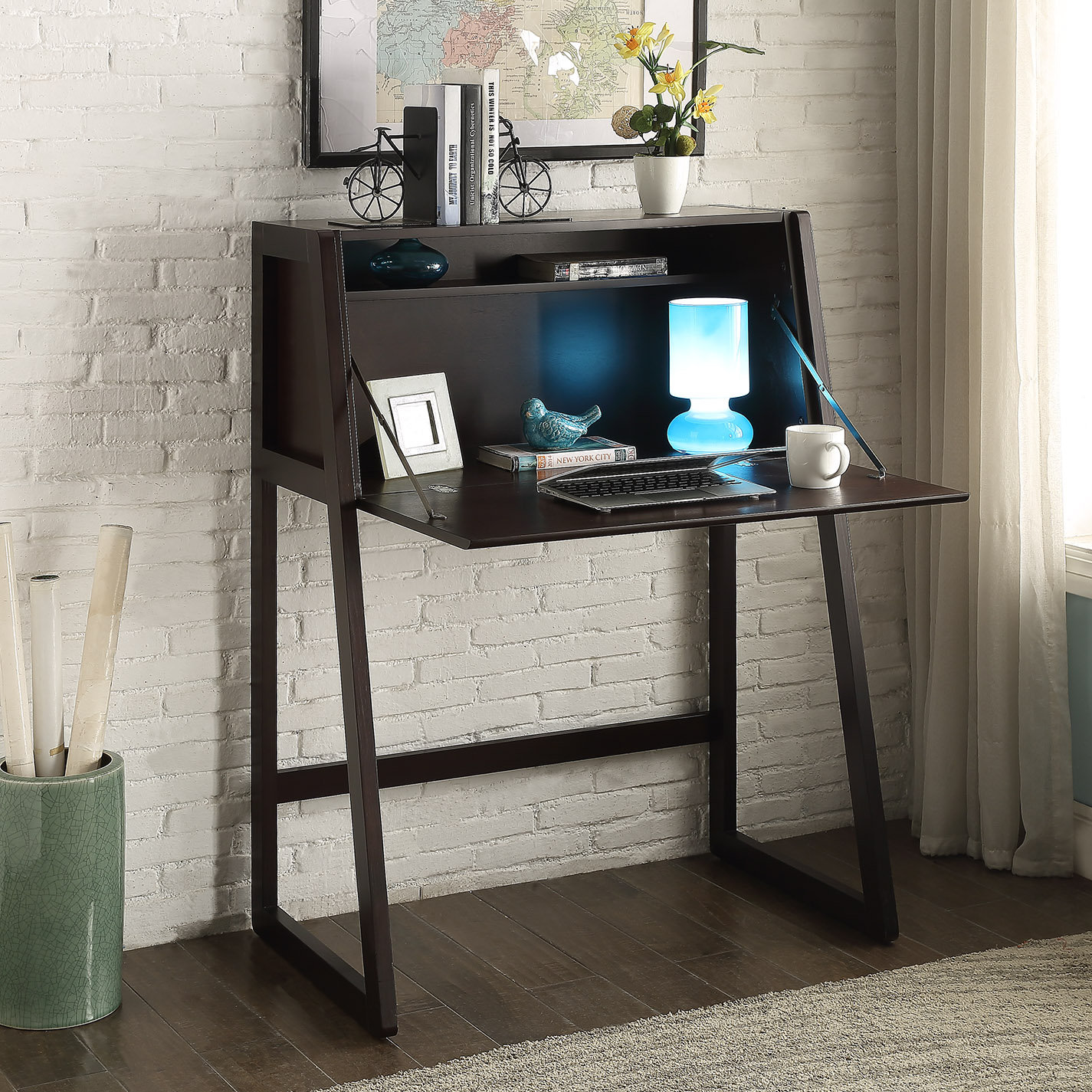Homestyle Collection Eldorado Secretary Desk Reviews Wayfair Ca