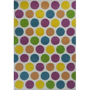 Shari Multi Chic Lotsa Dots Area Rug