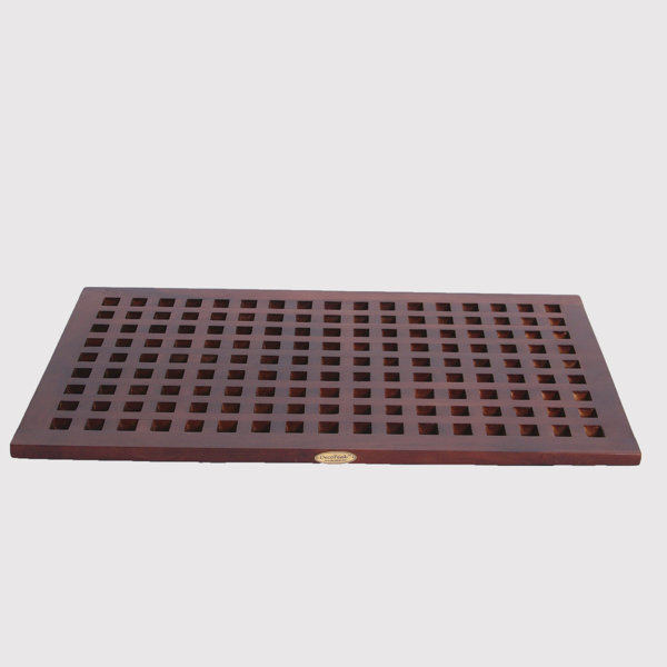 Decoteak Espalier Large Grate Teak Spa Shower And Floor Mat Decoteak Espalier Large Grate Teak Spa Shower And Floor Mat Reviews Wayfair