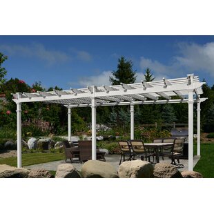 Regency 26 Ft W X 14 5 Ft D Vinyl Pergola