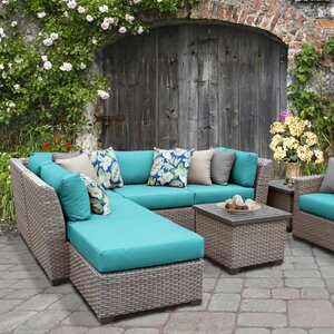 Florence 8 Piece Sectional Set with Cushions