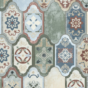 Arabesque Tile You Ll Love Wayfair Salvador 6 38 X 12 88 Porcelain Field Tile In Colors Mix