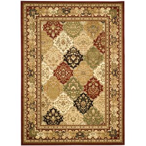 Barton Multi/Red Rug