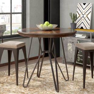 Long Narrow Bar Table Wayfair Isaiah Counter Height Pub Table