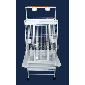 Play Top Parrot Bird Cage with 3 Feeder doors