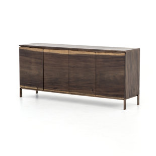 Credenza For Living Room Wayfair Attica Live Edge Buffet Table