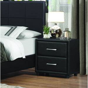 Amezcua 2 Drawer Nightstand