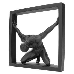 Boxed In Modern Male Nude Bowing Figurine