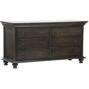 Colonial 6 Drawer Double Dresser Colonial 6 Drawer Double Dresser