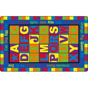 ABC Words Kids Rug