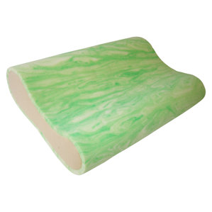 Gel Rayon from Bamboo Memory Foam Pillow by EnviroTech