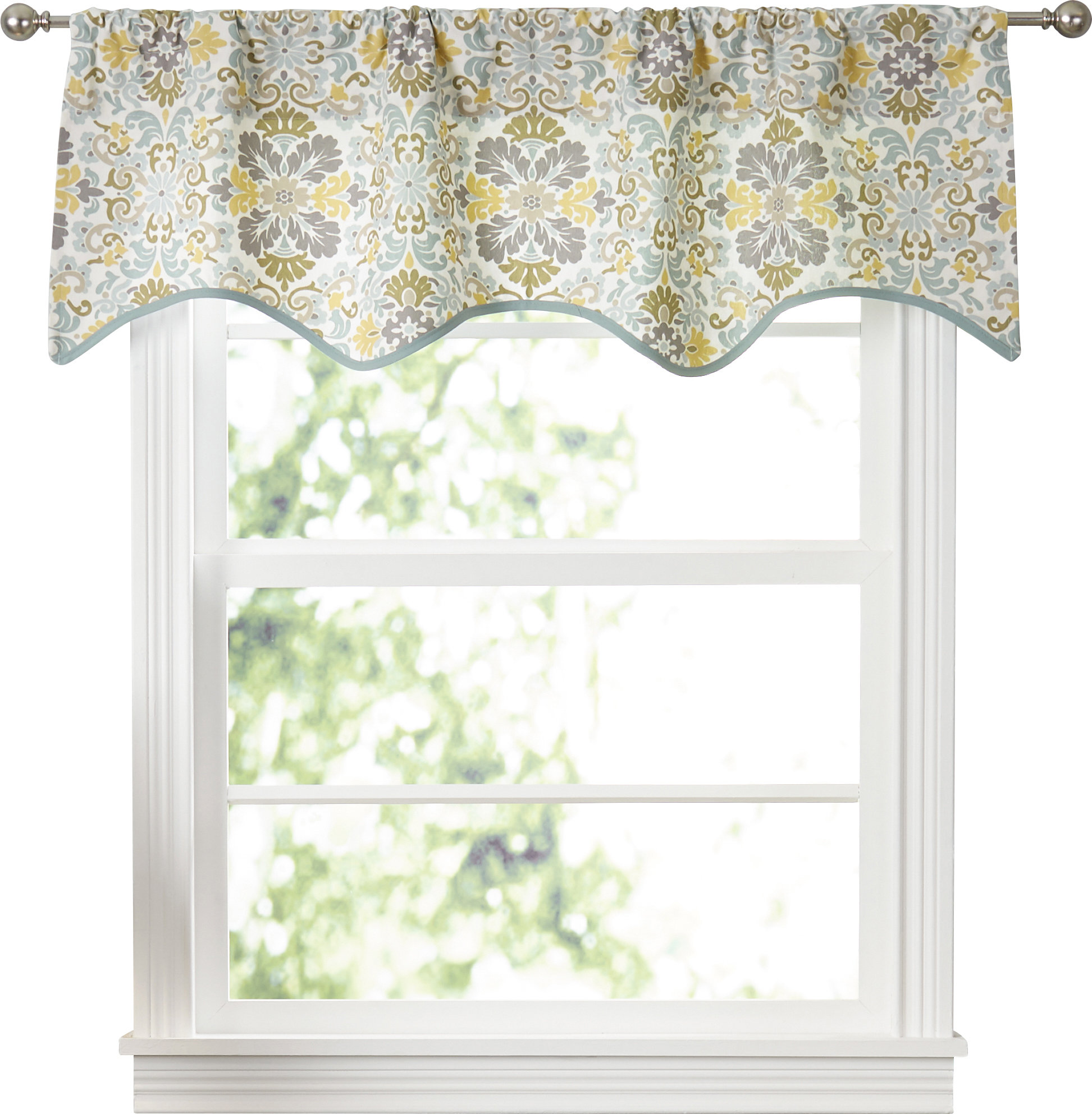Gregor Damask 50 Curtain Valance Reviews Joss Main