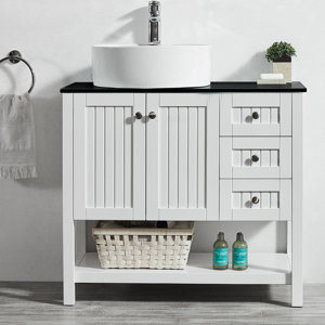 Modena 36u201d Single Bathroom Vanity Set