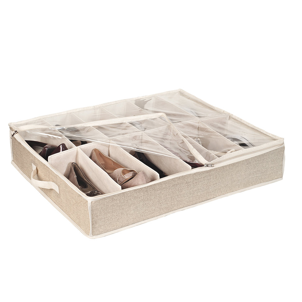 Symple Stuff UndertheBed Shoe Box & Reviews Wayfair