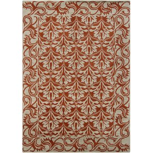 Geren Floral Beige Area Rug