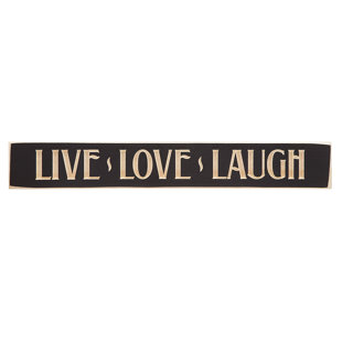 Live Love Laugh Wall Decor Wayfair Live Love Laugh Wall Décor