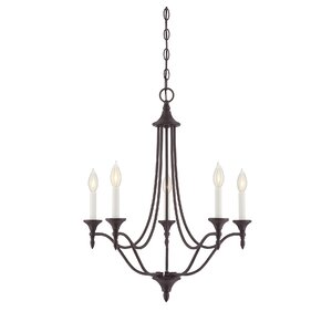 Gourdine 5-Light Candle-Style Chandelier