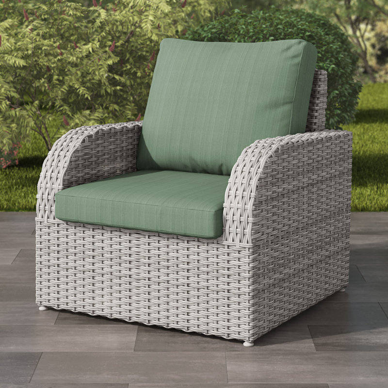 Rosecliff Heights Killingworth Weather Resistant Resin Wicker Patio Rosecliff Heights Killingworth Weather Resistant Resin Wicker Patio Chair With Cushions Wayfair