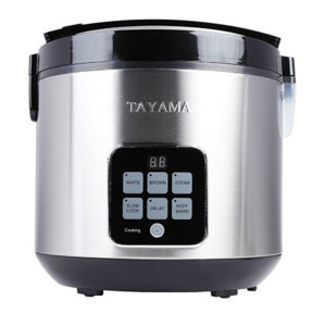 10-Cup Digital Rice Cooker and Food Steamer