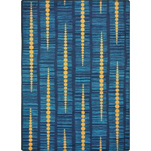 Hand-Tufled Blue Area Rug