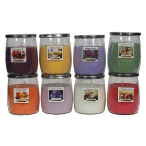 Glass Scent Jar Candle