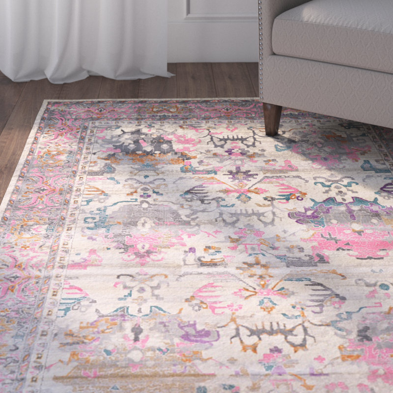 Charlena Pink Area Rug Reviews Joss Main Charlena Pink Area Rug