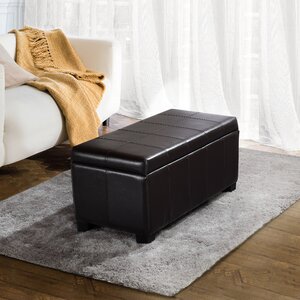 Thompsonville Leather Storage Ottoman