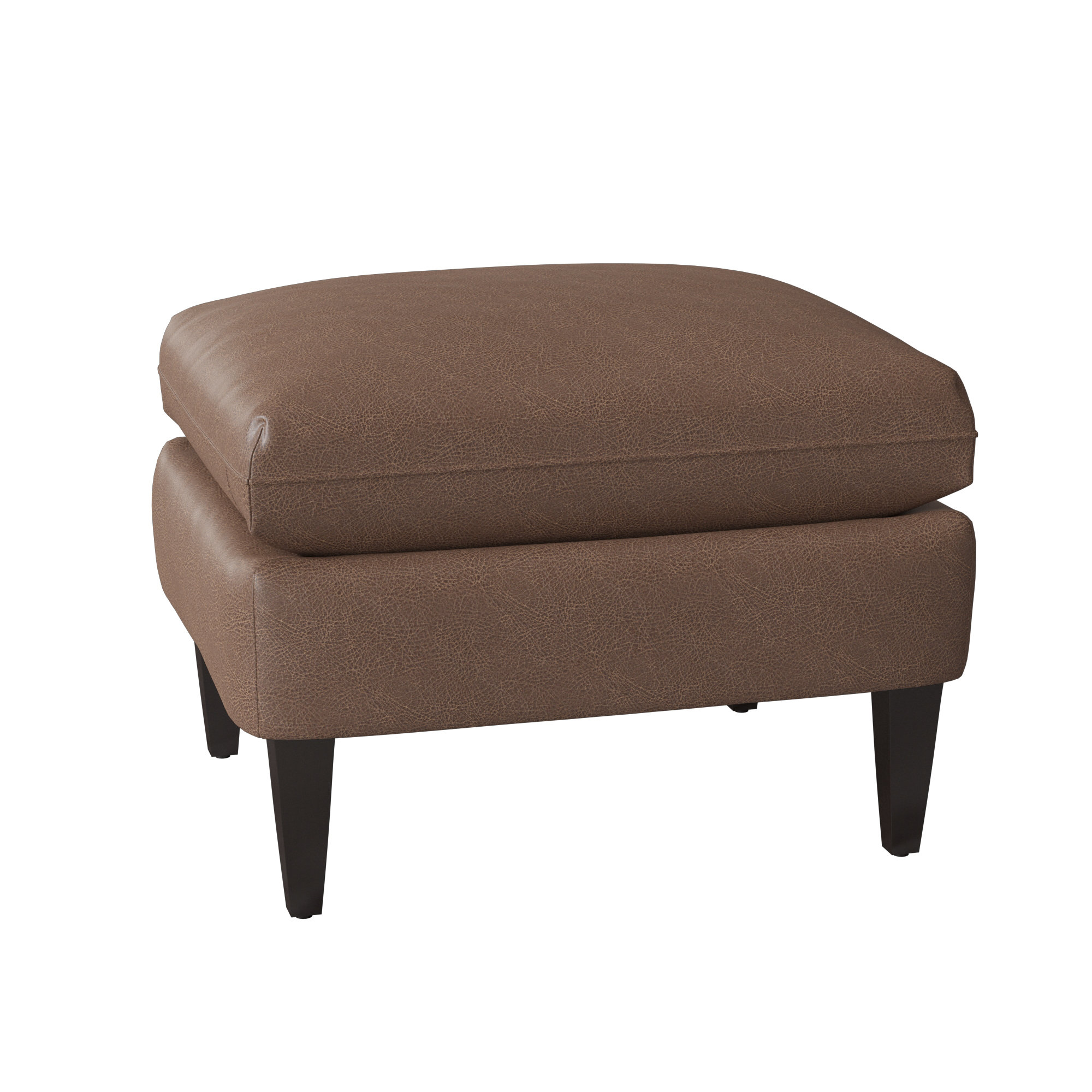 Wayfair Custom Upholstery™ Florence Leather Ottoman Wayfair