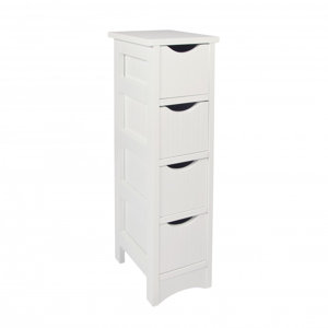 19 cm x 66 cm Wäscheschrank Slimline von Woodluv