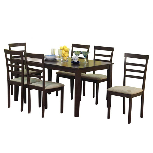 Red Barrel Studio Lafayette 7 Piece Dining Set Reviews Wayfair