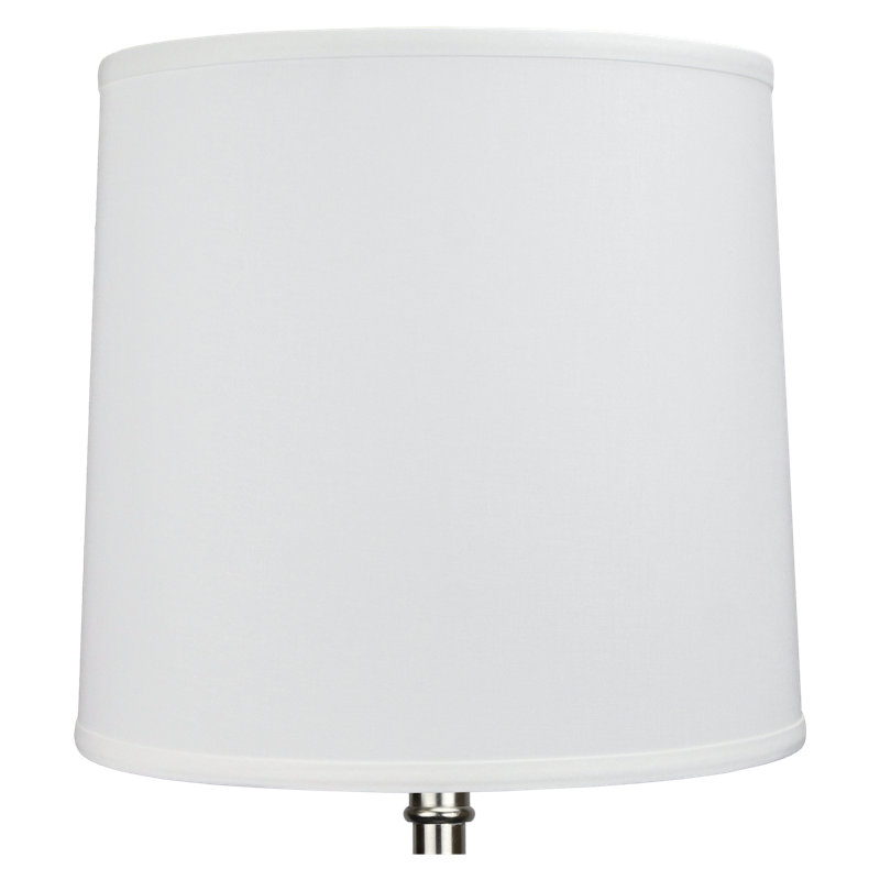 Red Barrel Studio 13 Linen Drum Lamp Shade Reviews Wayfair 13 Linen Drum Lamp Shade