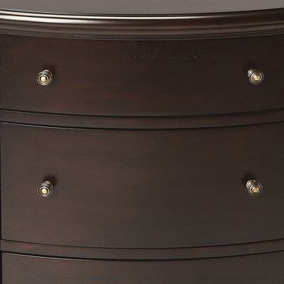 Cantor 3 Drawer Half Circle Accent Chest Joss Main