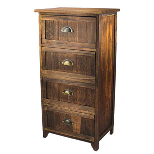 4 Or More Drawer Nighstands You Ll Love Wayfair Steinhoff Clic Rustic Wood Storage 4 Drawer Nightstand