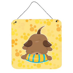 Mustard Yellow Wall Decor Wayfair Puppy Pawprints Yellow Wall Décor