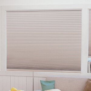 Easy Lift Trim-at-Home Cordless Light Blocking Fabric Pleated Shade