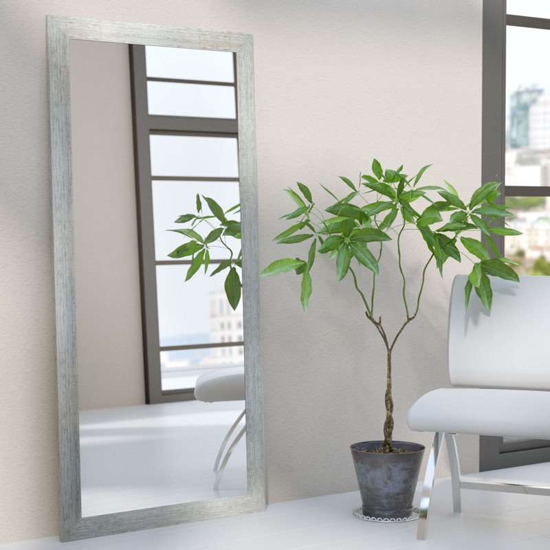 Wade Logan Rectangle Silver Framed Wall Mirror Wayfair Rectangle Silver Framed Wall Mirror