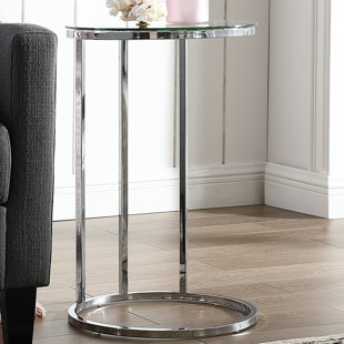Chrome End Side Tables You Ll Love Wayfair Quickview