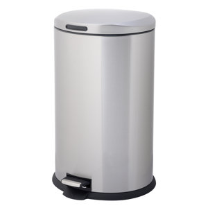 Stainless Steel 10.57 Gallon Step On Trash Can
