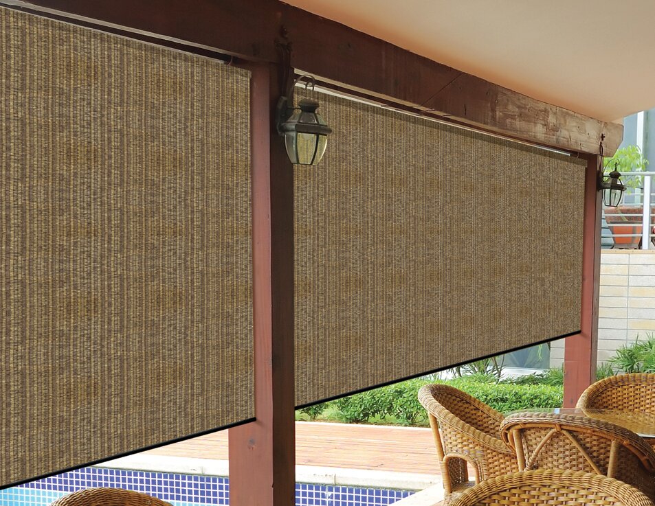 Blackout Outdoor Roller Shade & Reviews | AllModern