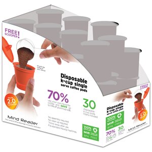 2.0 Compatible Disposable K-Cup (Set of 30)