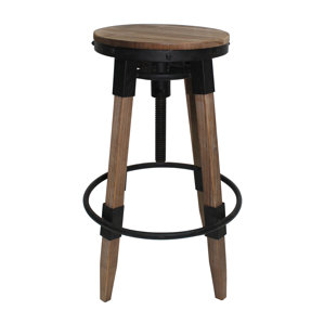 Adjustable Height Swivel Bar Stool by ..