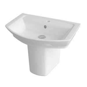 Premier 55 cm Waschbecken Clara mit Halbsäule
