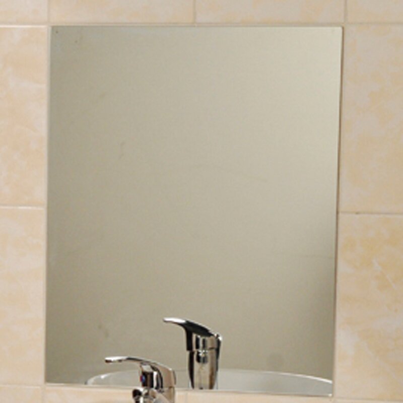 evideco mirrorfina adhesive rectangular decorative bathroom wall