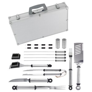 21 Piece Tool Grilling Set