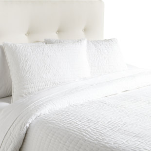Modern Queen White Quilts Coverlets Allmodern Quickview