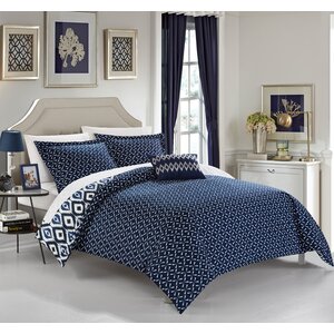 Trang 6 Piece Reversible Duvet Set