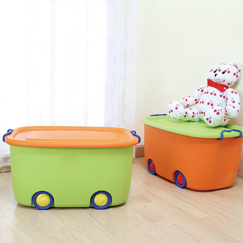 Basicwise Stackable Storage Toy Box & Reviews Wayfair