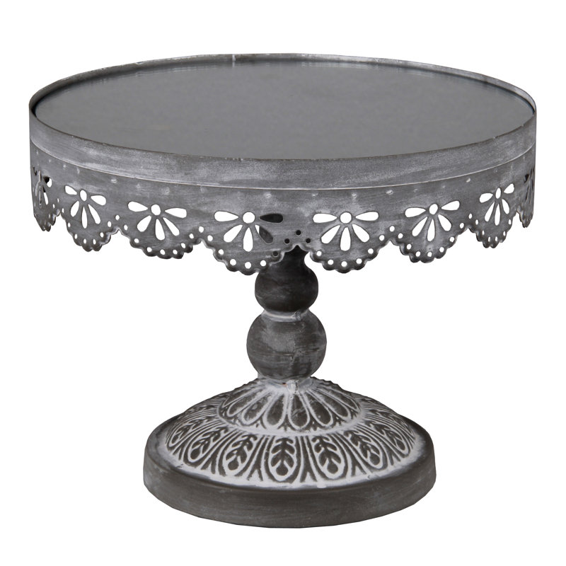 Privilege Mirrored Cake Stand & Reviews Wayfair
