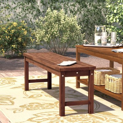 Birch Lane Patio Dining Bench Reviews Wayfair Patio Dining Bench