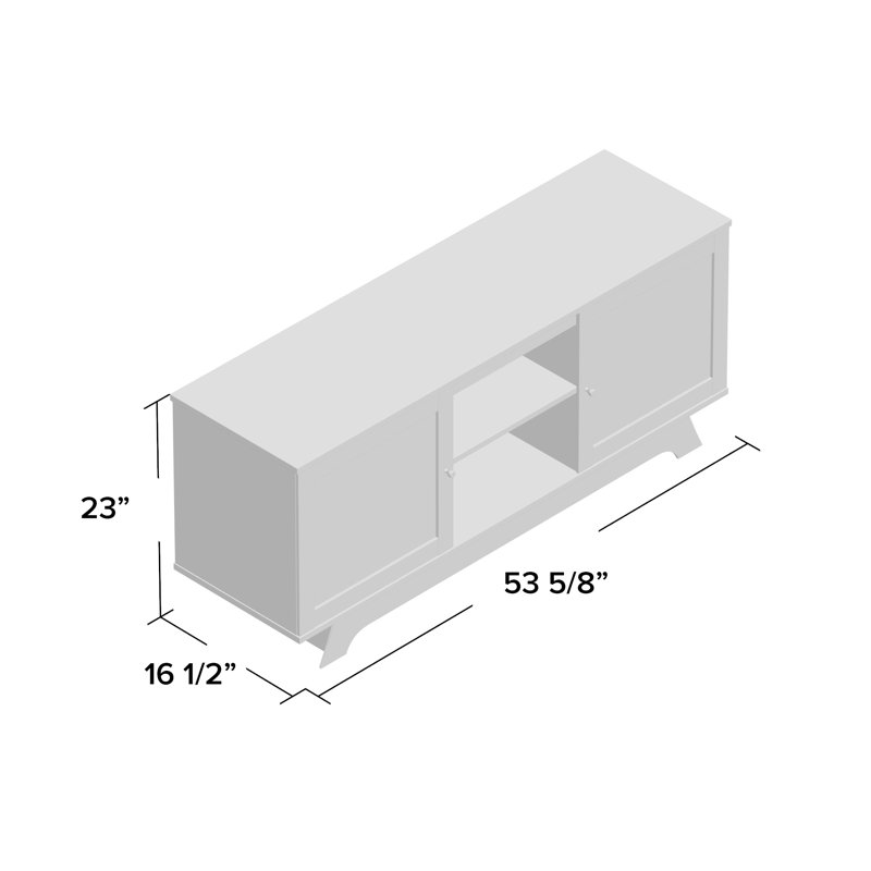 Latitude Run Magnolia 54" TV Stand & Reviews Wayfair